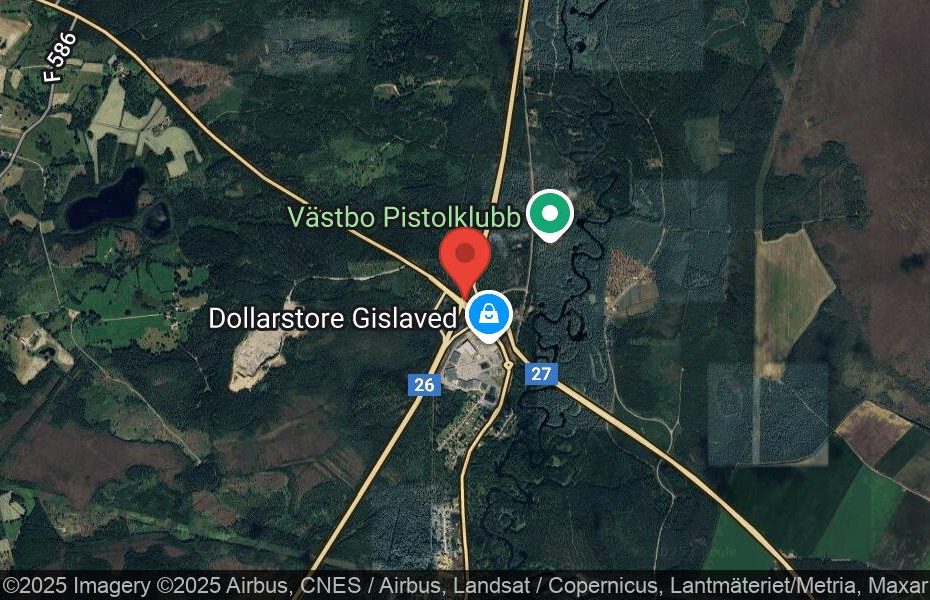 Händelseplats, Google Maps