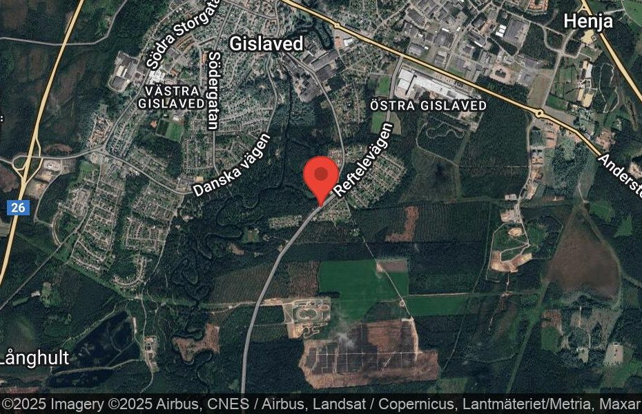 Händelseplats, Google Maps