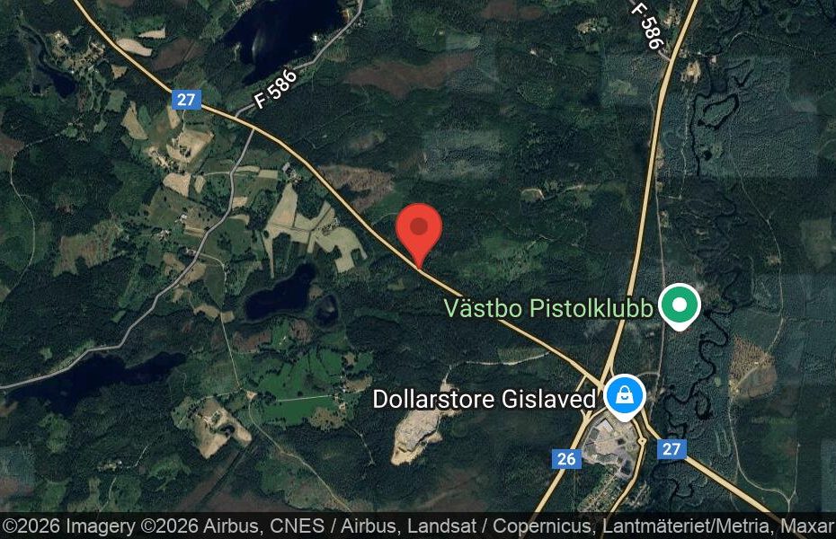 Händelseplats, Google Maps