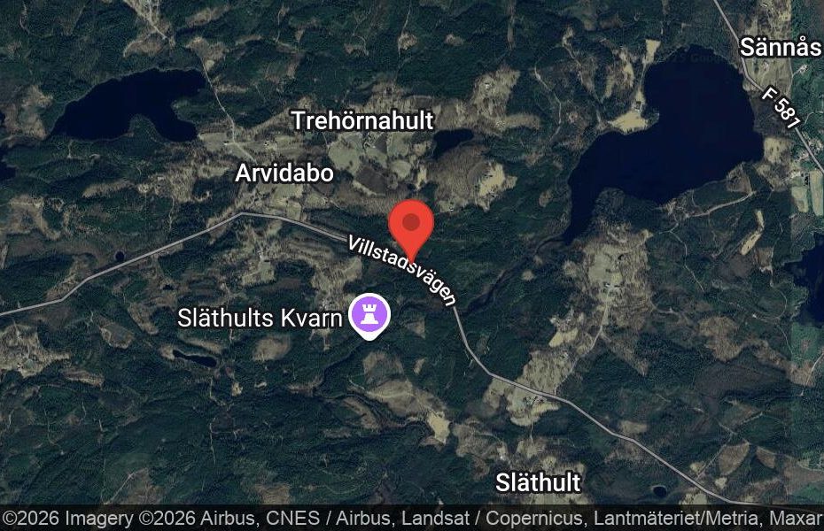 Händelseplats, Google Maps